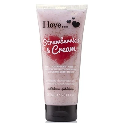 Abbildung von I Love... Strawberries &amp; Cream Peeling Shower Smoothie 200 ml