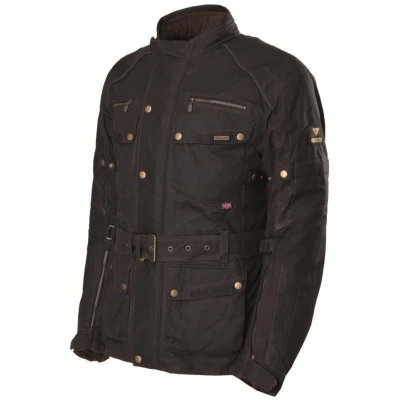 Abbildung von Modeka Glasgow Wachsjacke (Black,L)