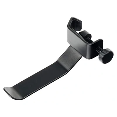 Abbildung von Pronomic HH1 Kopfhörerhalterung Kopfhörerhalter für Mikrofonständer aus Stahl passend Stative bis 25 mm Durchmesser Länge: 120 Schwarz