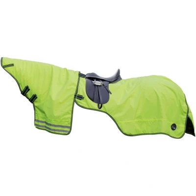 Abbildung von HKM Ausreitdecke mit Abnehmbarem Hals Neon Gelb 135/185