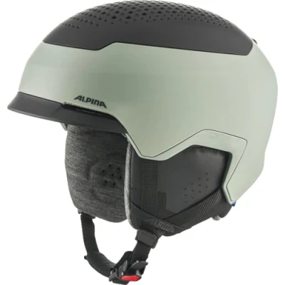 Abbildung von ALPINA Unisex Erwachsene GEMS Skihelm, Willow Green Black matt, 55 59