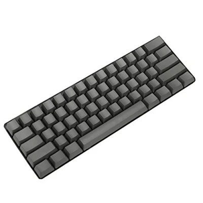 Abbildung von NPKC Blank Thick PBT OEM Profile 61 ANSI Keycaps for MX Switches Mechanical Keyboard (Dark Gray) (Only Keycap)