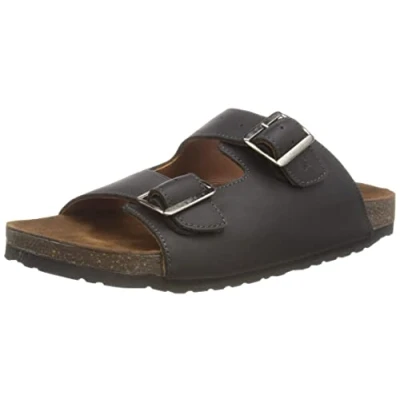 Abbildung von Hush Puppies Herren Nash Slider Schiebe Sandalen, Schwarz, 42 EU