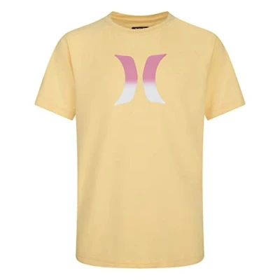 Abbildung von Hurley Jungen Hrlb Ombre Icon UPF Shirt Tshirt, Melon Tint, 10 años