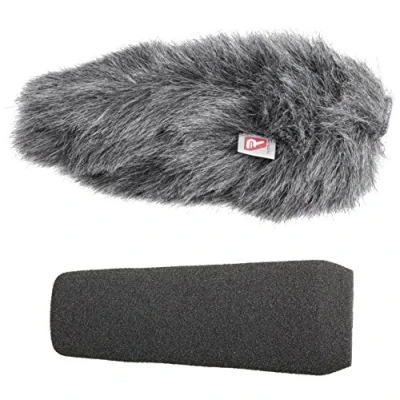 Abbildung von Rycote 055203 10 cm 19/22 Standard Loch SDB Schaumstoff und Windschutz