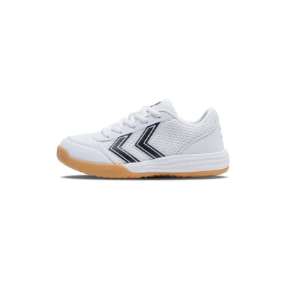 Abbildung von Hummel Multiplay FLEX LC Multicourt Tennisschuh für Kinder, Größe: 30, White black Schuhe