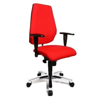 Abbildung von Topstar Bürostuhl Sitness 30 inkl. höhenverstellbare Armlehnen rot