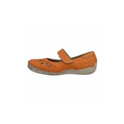 Abbildung von Josef Seibel Fergey Riemchenballerina, Damen, Größe: 39, Papaya Schuhe