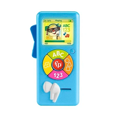 Abbildung von Fisher Price &quot;Lernen und lachen! Musik Player 123 Lernspielzeug für Kinder Polen Sprachversion (Blau), HRC30