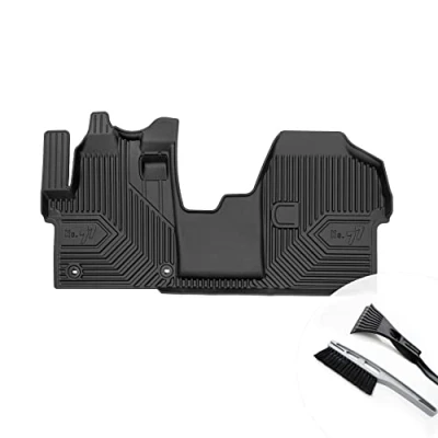 Abbildung von moto MOLTICO Gummimatten Auto Fußmatten mit Rand Gummi Automatten 4 teilig Set passend für Toyota ProAce II Van ab 2016