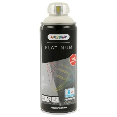 Abbildung von Dupli Color 719837 PLATINUM RAL 9010 reinweiß seidenmatt 400 ml
