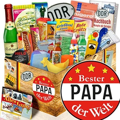 Abbildung von Bester Papa / 24tlg. Geschenkbox/Bester der Welt/DDR Geschenke
