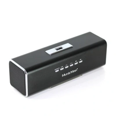 Abbildung von MusicMan MA Lautsprecher (MP3 Player, Soundstation &amp; Radio, USB, Line In) schwarz