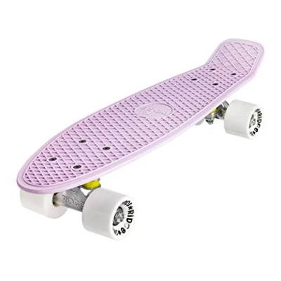 Abbildung von Ridge Skateboards Pastel 22&quot; Mini Cruiser Board, 55cm, EU hergestelltes Skateboard, Komplett