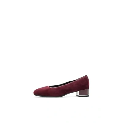 Abbildung von Ara Graz Damen Schuhe Pumps Rauleder rot