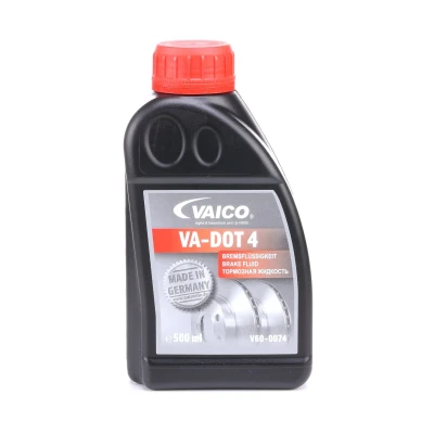Abbildung von VAICO DOT 4 V60 0074 Bremsflüssigkeit 0,5 Q+, Erstausrüsterqualität MADE IN GERMANY BMW: 3 Limousine, 1 Schrägheck, VOLKSWAGEN: Polo III Schrägheck