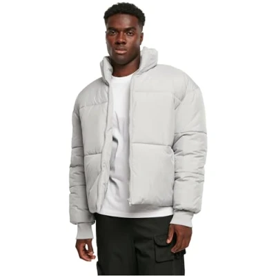 Abbildung von Urban Classics BIG Puffer Winterjacke, Herren, Größe: Small, Lightasphalt