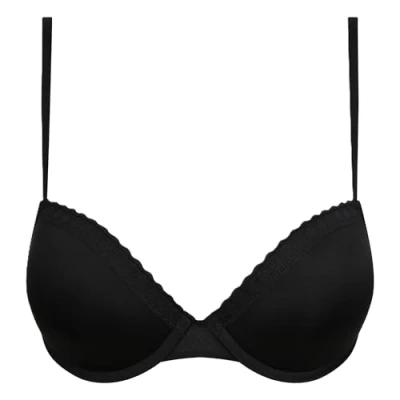 Abbildung von DIM Daily Underwired BRA Pushup BH, Damen, Größe: 75E, Black