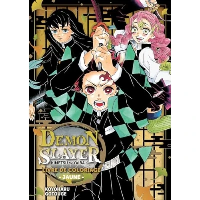 Abbildung von Demon Slayer Livre de coloriage N05 : Jaune: Jaune