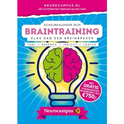 Abbildung von Neurocampus Braintraining Scheurkalender 2025: Elke dag een breinbreker in 2025
