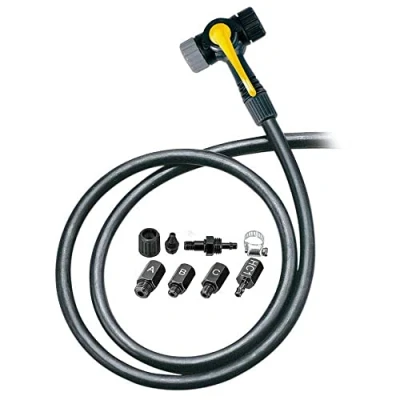 Abbildung von Topeak Unisex Erwachsene Twinhead Pumpen Zubehör, Schwarz, 106cm