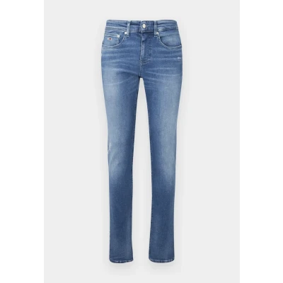 Abbildung von Tommy Jeans Scanton Slim Fit, Herren, Größe: 28x30, Denim medium