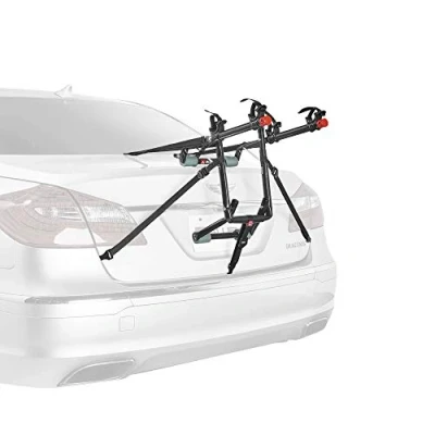 Abbildung von Allen Sports Luxe Fahrradträger für 2 Fahrräder zur Montage am Kofferraum, Modell 102DN R