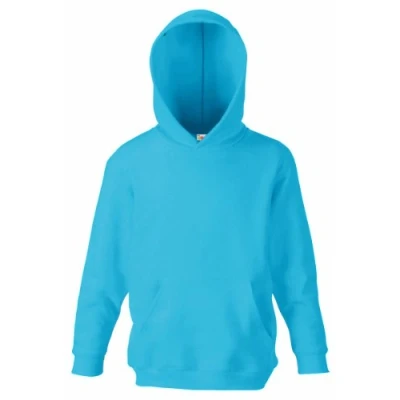 Abbildung von Fruit of the Loom klassischer Kapuzenpullover für Jungen Gr. 12 Jahre, azurblau