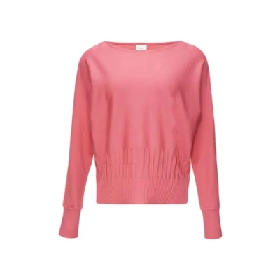 Abbildung von s.Oliver Black Label MIT Strukturmuster AM SAUM Strickpullover, Damen, Größe: 34, Pink