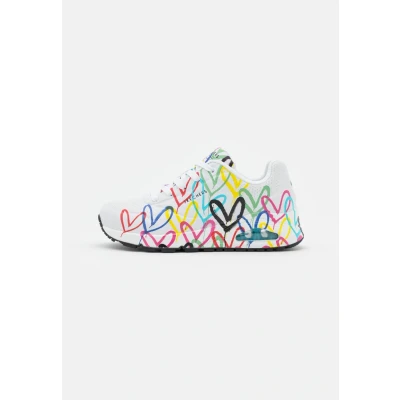 Abbildung von Skechers Sport UNO Sneaker low, Damen, Größe: 40, White/multicolor Schuhe