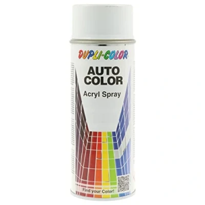 Abbildung von DUPLI COLOR 279607 Fahrzeug Kombinationslack Spraydose weiß AUTO 70 0790 grau metallic 400 ml