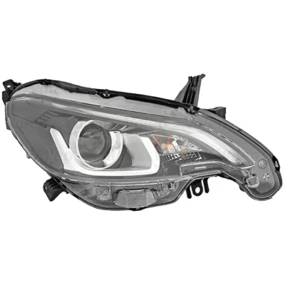Abbildung von VALEO ORIGINAL PART 045433 Scheinwerfer rechts LED mit Tagfahrlicht für Rechtsverkehr ohne Stellmotor LWR PEUGEOT: 108 Schrägheck