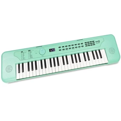 Abbildung von RockJam 49 Tasten USB Tastatur, Klavier, Mintgrün