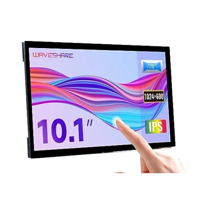 Abbildung von Waveshare 10.1inch Display Capacitive Touchscreen HDMI LCD (E) 1024x600 Resolution IPS Panel Fully Laminated Monitor Support Raspberry Pi/PC/Jetson Nano/Game Console(Display and Sound Only)