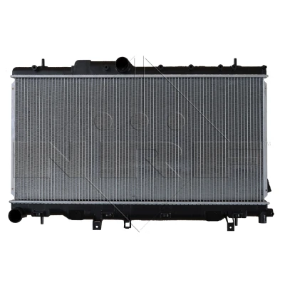 Abbildung von NRF 53823 Kühler, Motorkühlung Aluminium 686 340 25 Kühlrippen gelötet SUBARU: Impreza II Limousine, Kombi