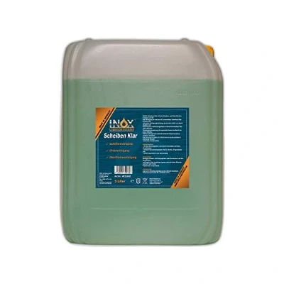 Abbildung von INOX® Scheiben Klar Scheibenreiniger Konzentrat, 5L Glasreiniger für Autoscheiben (5 Liter)