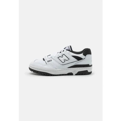 Abbildung von New Balance BB550 Unisex Sneaker low, Größe: 36, Weiß/schwarz/off white Leder und textil