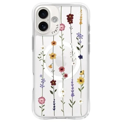 Abbildung von CYRILL von Spigen UltraSheer Mag Muster Hülle Kompatibel mit iPhone 16 Plus (2024) Flower Garden