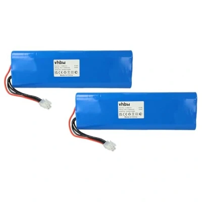Abbildung von vhbw 2X Akku kompatibel mit Husqvarna Automower 210AC, 210C, 220AC, 230ACX, 260ACX, G2 (2004 2006), SH, Solar Hybrid Mähroboter (NiMH, 3000mAh, 18V)