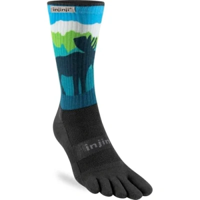 Abbildung von Injinji TRAIL MIDWEIGHT CREW ARTIST DESIGNED RIDGELINE L