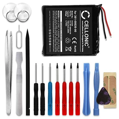 Abbildung von CELLONIC® Smartwatch Ersatz Akku 361 00026 00 Ersatzakku für Garmin Forerunner 205, 305 700mAh + Werkzeug Set Batterie Fitnesstracker