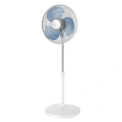 Abbildung von Rowenta VU4410 Essential+ Standventilator 3 Geschwindigkeitsstufen verstellbarer Neigungswinkel 39 Watt 54 dB(A) 100% Kupfermotor Sehr kompakt Weiß