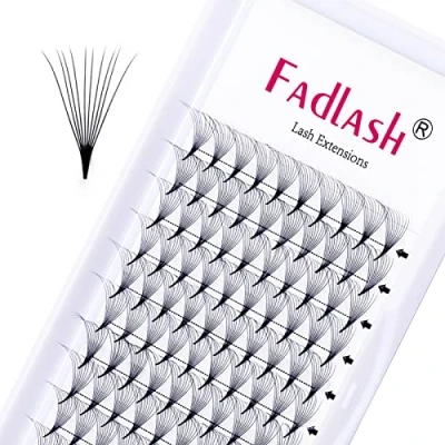 Abbildung von Volumen Wimpern 10D 0.07mm C Curl 11mm Einzeln Extensions Künstliche natürlich dauerhaft Lashes