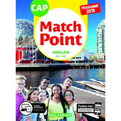Abbildung von Match Point Anglais CAP 2019 Pochette Eleve: 1re et 2e années