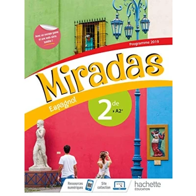 Abbildung von Miradas 2nde Livre Élève Ed. 2019: de l&#039;élève