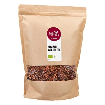 Abbildung von teeverliebt Loser Früchtetee Heimische Waldbeere 1000 g I lose Ausgewogene Komposition der Tee Mischung aus heimischen Beeren Bio 1 kg