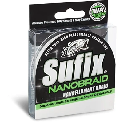 Abbildung von Sufix NanoBraid 2,7 kg Aqua Camo, Mehrfarbig