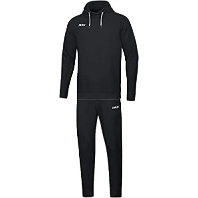 Abbildung von Jako Kinder Jogginganzug Base mit Kapuzensweat, Schwarz, 164, M9465