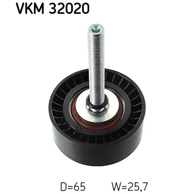 Abbildung von SKF VKM 32020 Umlenkrolle FIAT: Doblo II Kasten / Kombi, Fiorino III CITROËN: Nemo Kastenwagen