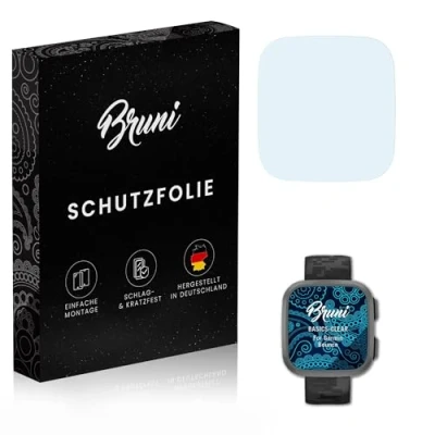Abbildung von Bruni Schutzfolie kompatibel mit Garmin Bounce Folie, glasklare Displayschutzfolie (2X)